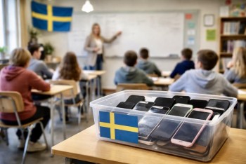 Švédsko chystá plošný zákaz mobilů ve školách