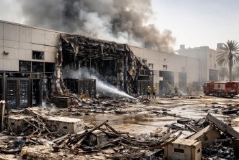 Útoky dronů na datacentra Amazonu mění válku